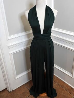 Olive Green Infinity Jumpsuit